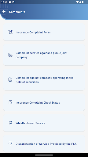 Financial Services Authority screenshot