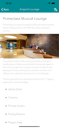 Oman Airports screenshot
