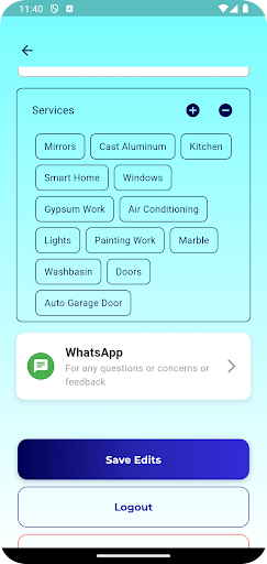 Quotation screenshot