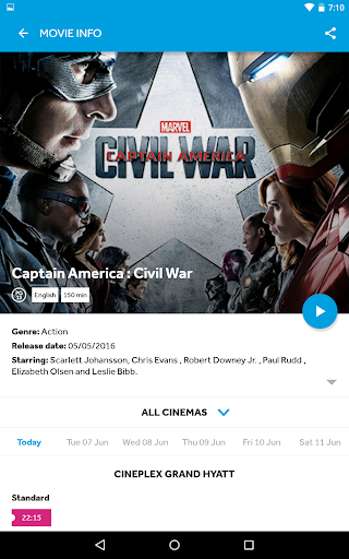 VOX Cinemas screenshot